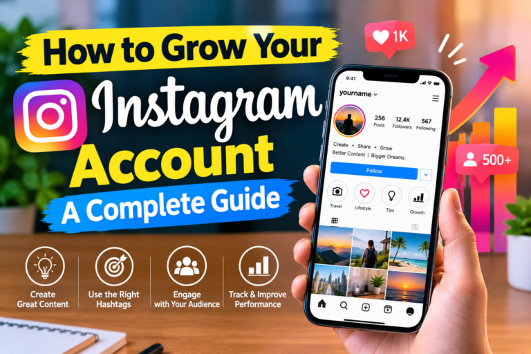 How to Grow Your Instagram Account: A Complete Guide